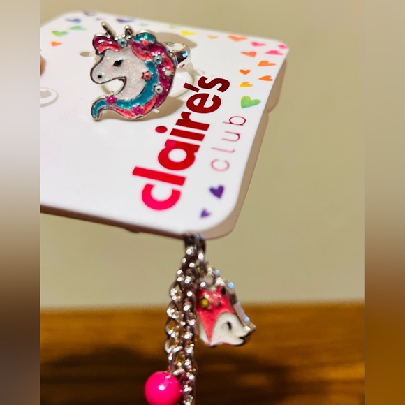 Claire’s NWT Unicorn Jewelry Set - Picture 9 of 9